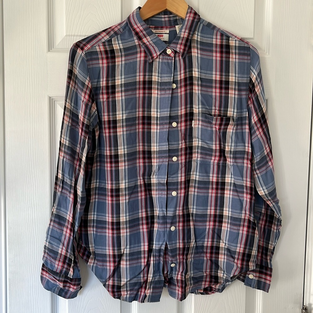 Levi's Oversized Boyfriend Shirt Size M